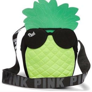 NWT PINK VictoriasSecret pineapple lunchbox Cooler